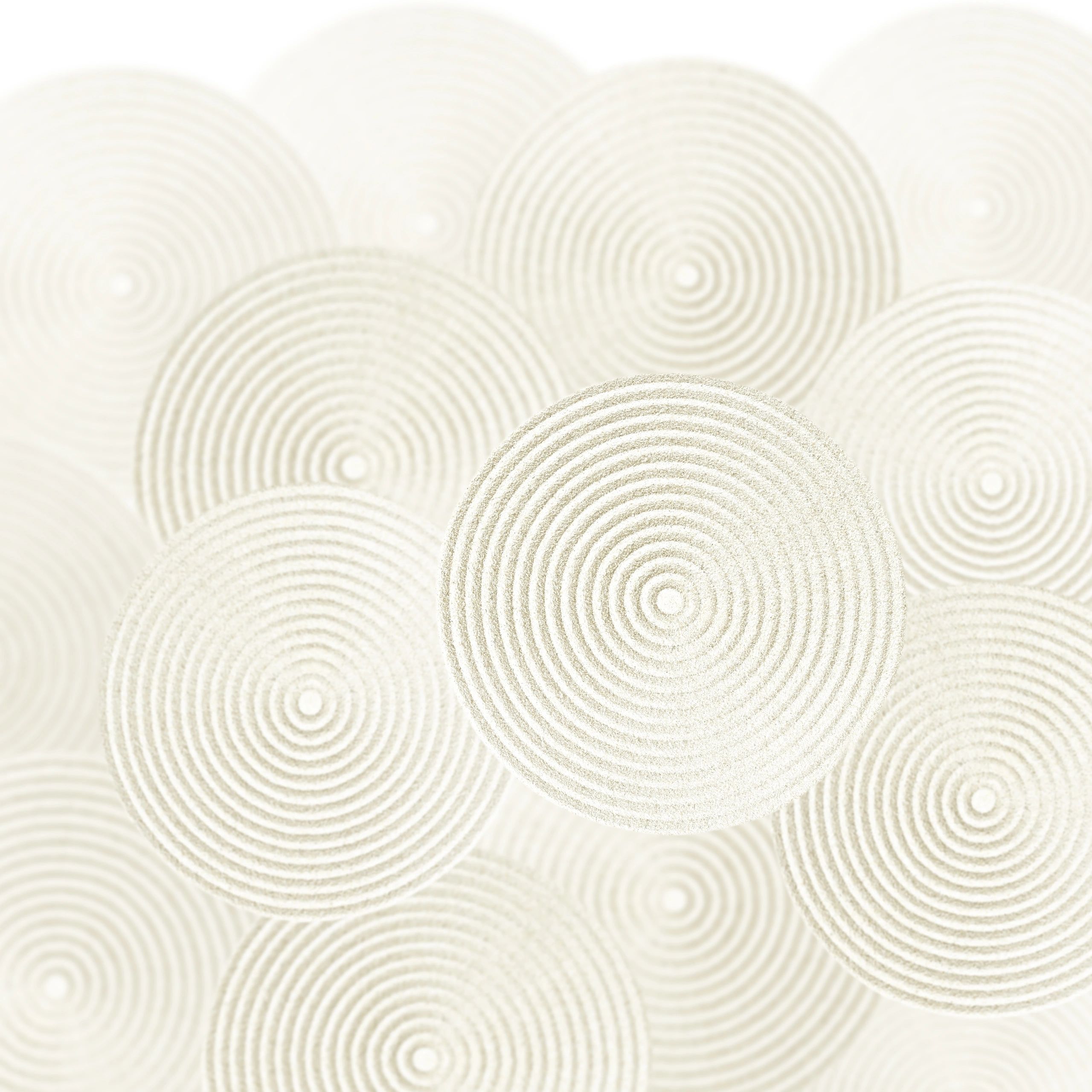 Laser-engraved cork wall art panel with abstract engraving